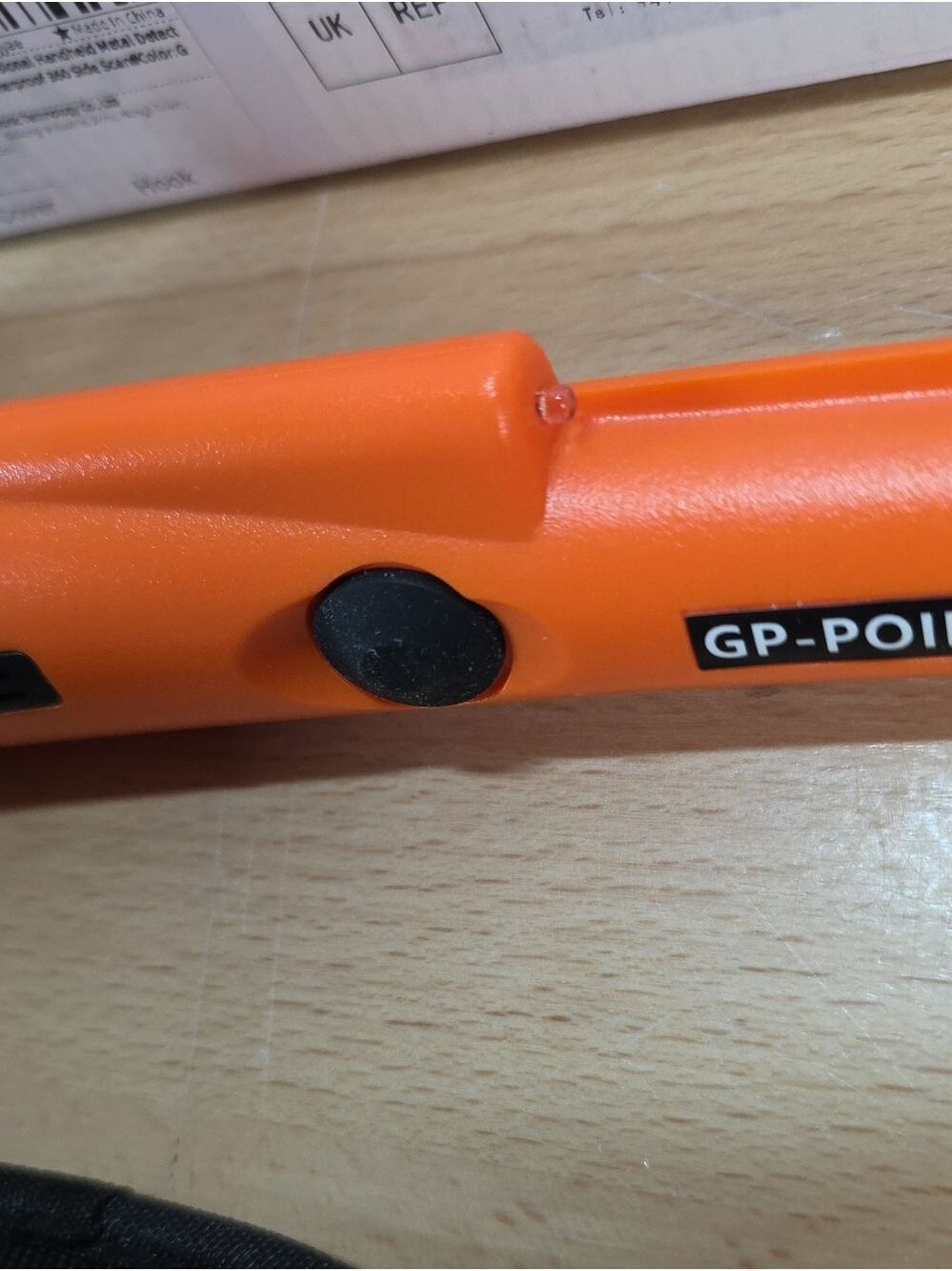 GP-POINTER Orange Metal Pinpointer Detector - Picture 5 of 7
